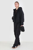 Water-Resistant Insulated Hooded Jacket